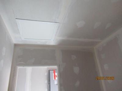 Réalisation des bandes à joints