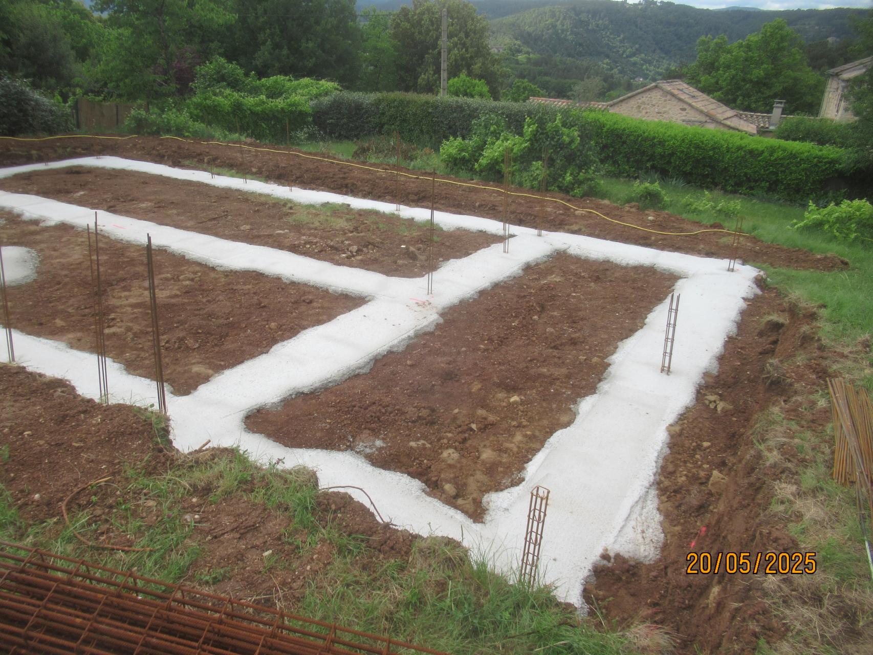 Coulage des fondations