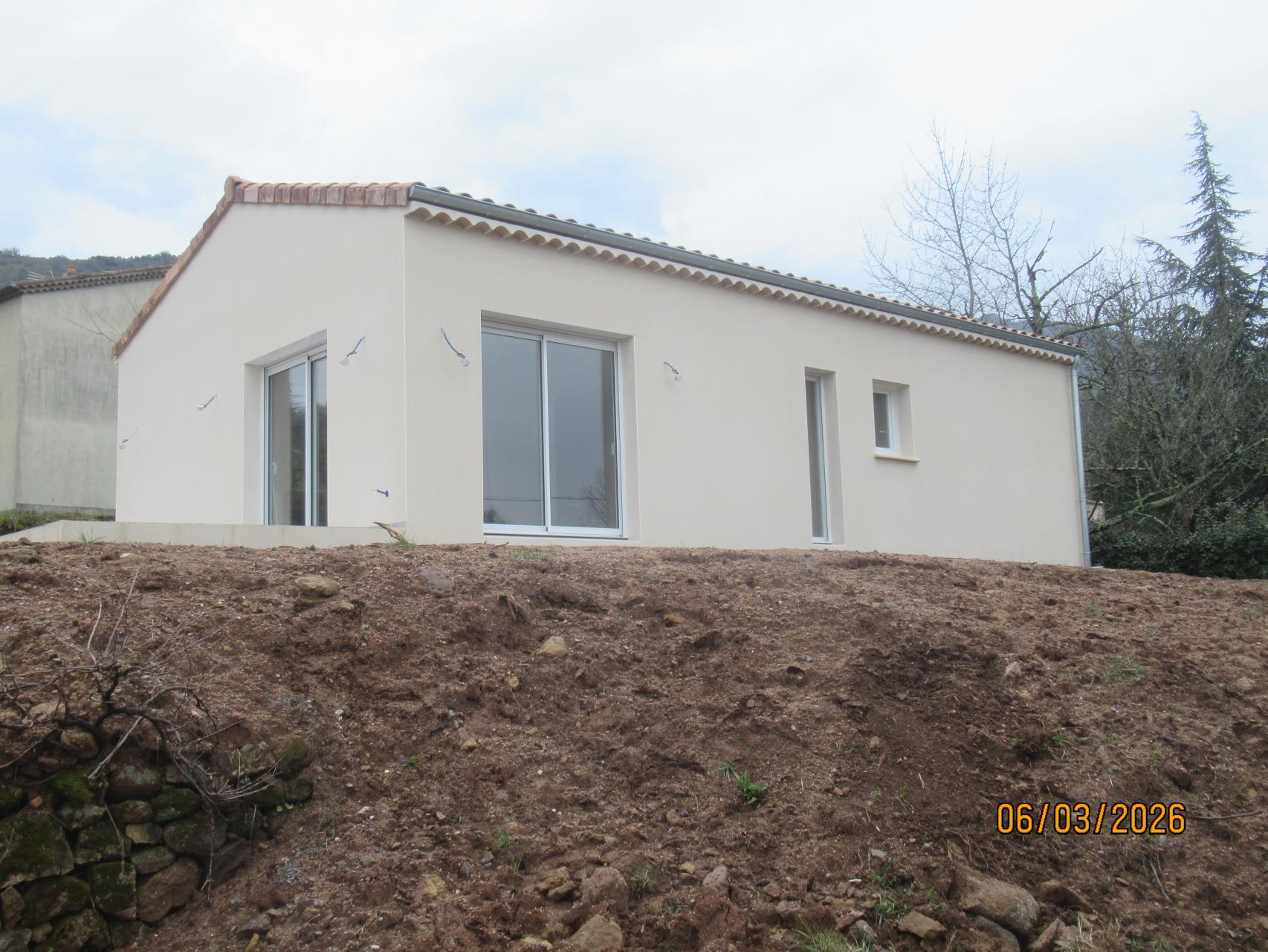 Réalisation de l'enduit de façade