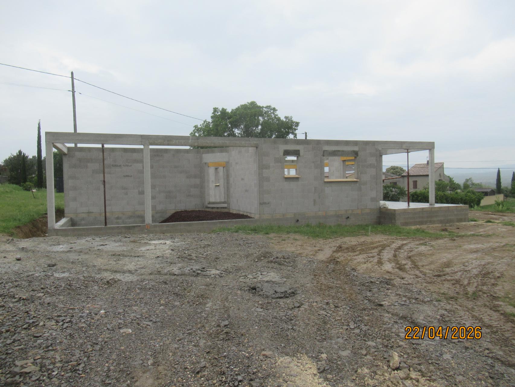 Coulage des linteaux et coffres de volets roulants