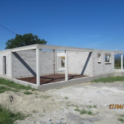 Coulage des linteaux et coffres de volets roulants