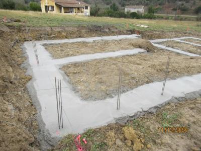 Coulage des fondations