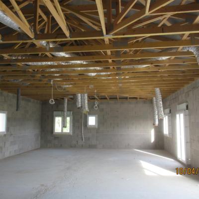 Pose de la centrale gainable et/ou des condensats