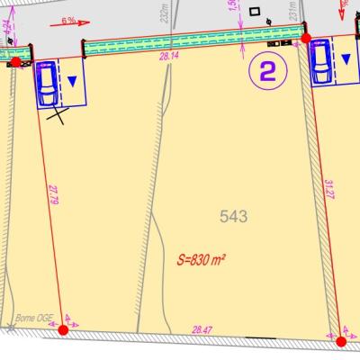Lot 2 - 70 000€ - 830m²