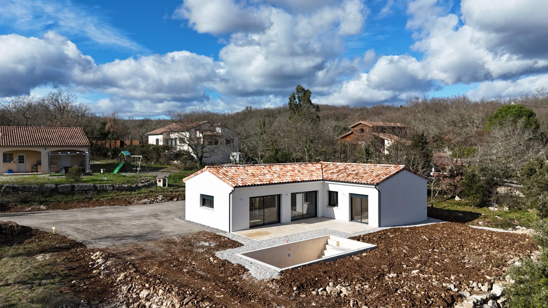 Construction d'Maison individuelle de 110m² habitables