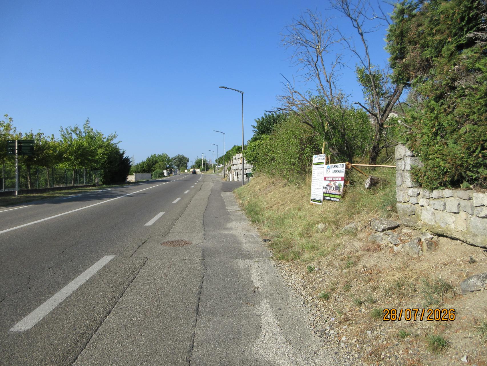 Photo du terrain