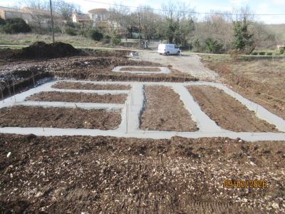 Coulage des fondations