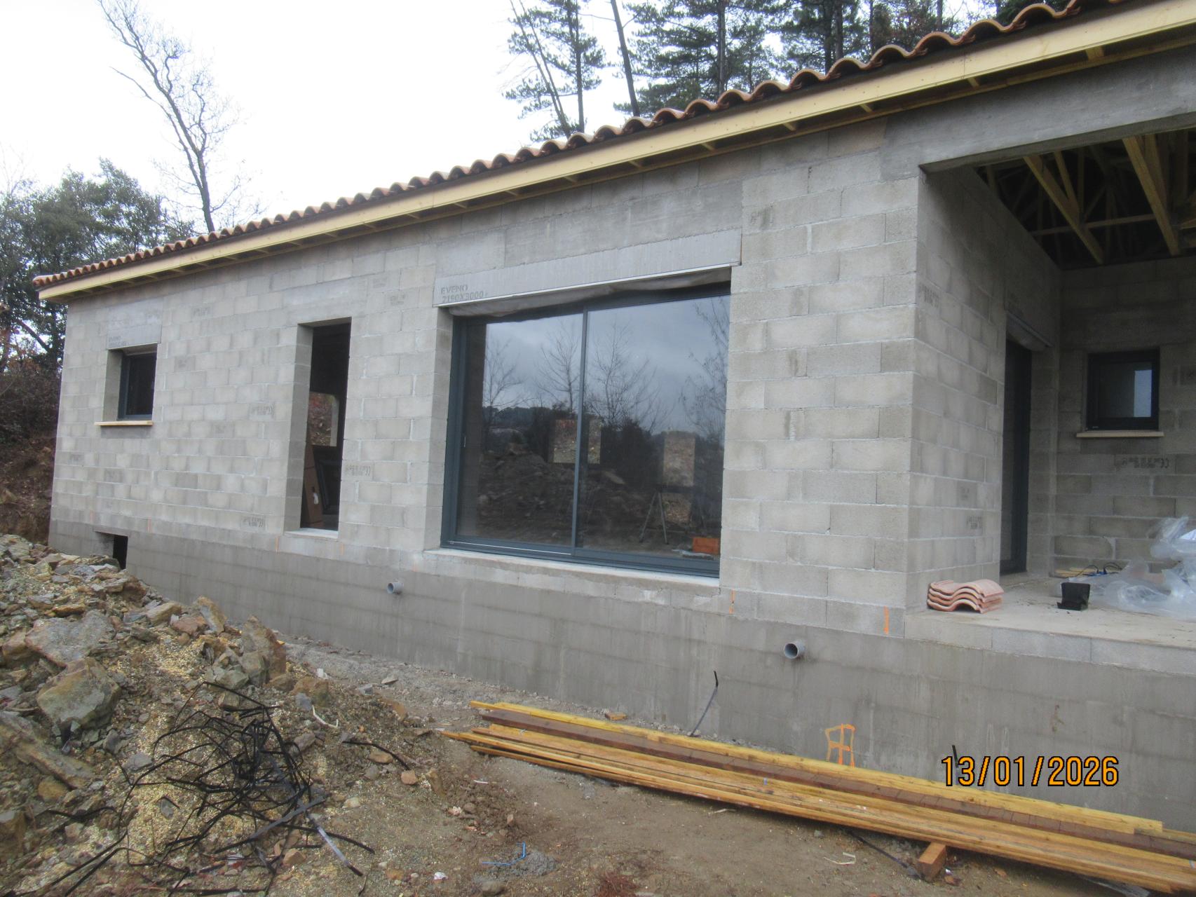 Pose des menuiseries extérieures