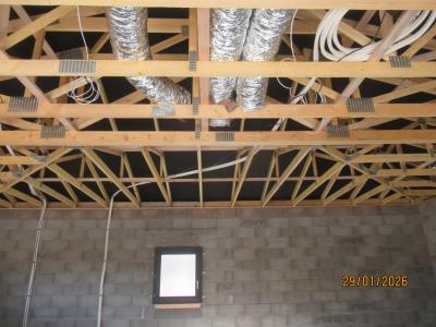 Pose de la centrale gainable et/ou des condensats