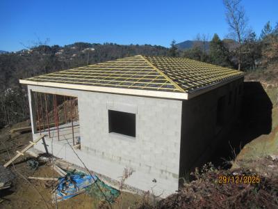 Pose de l'écran sous toiture