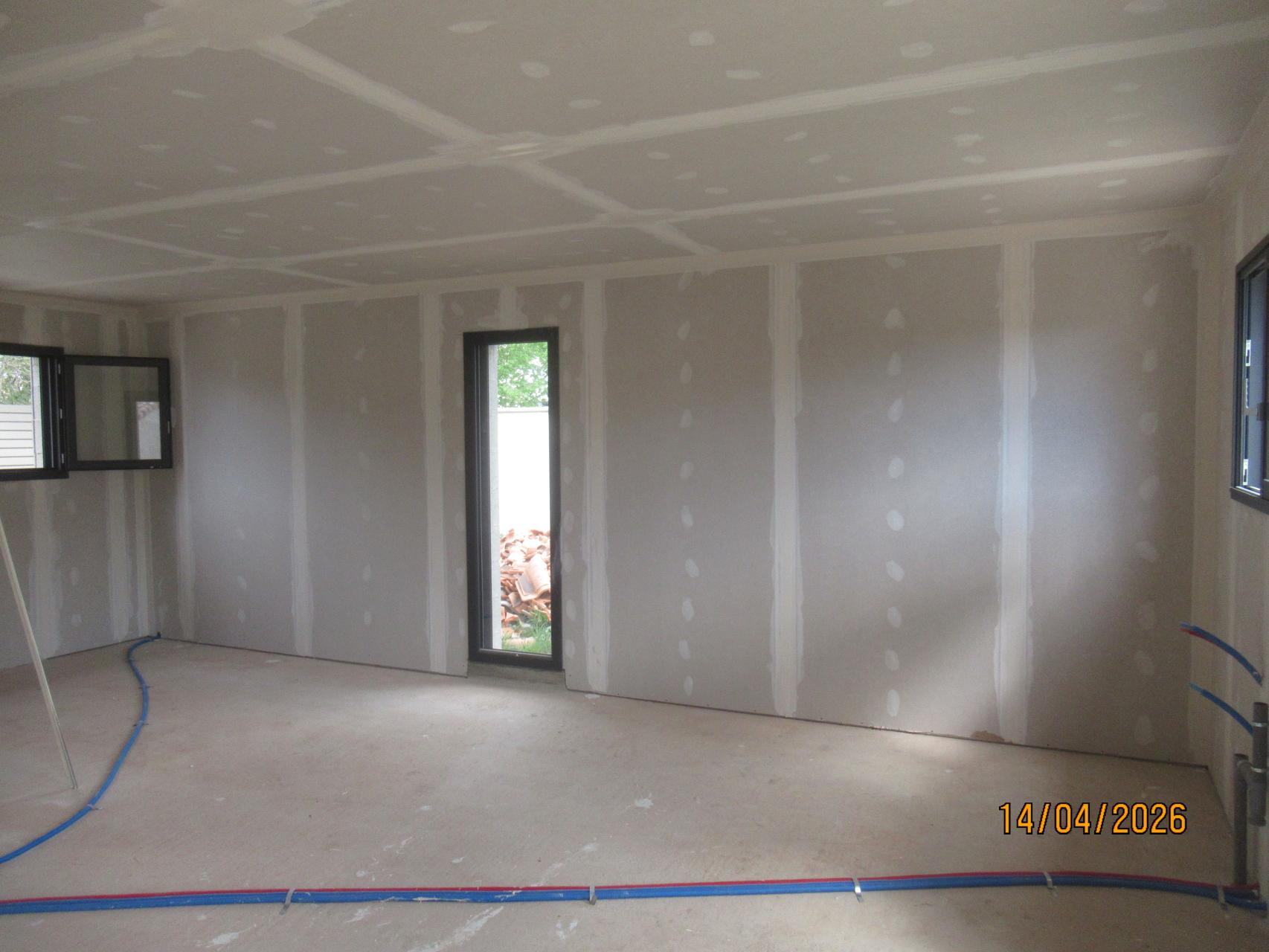 Réalisation des bandes à joints