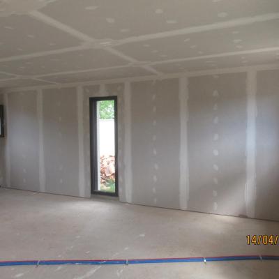 Réalisation des bandes à joints