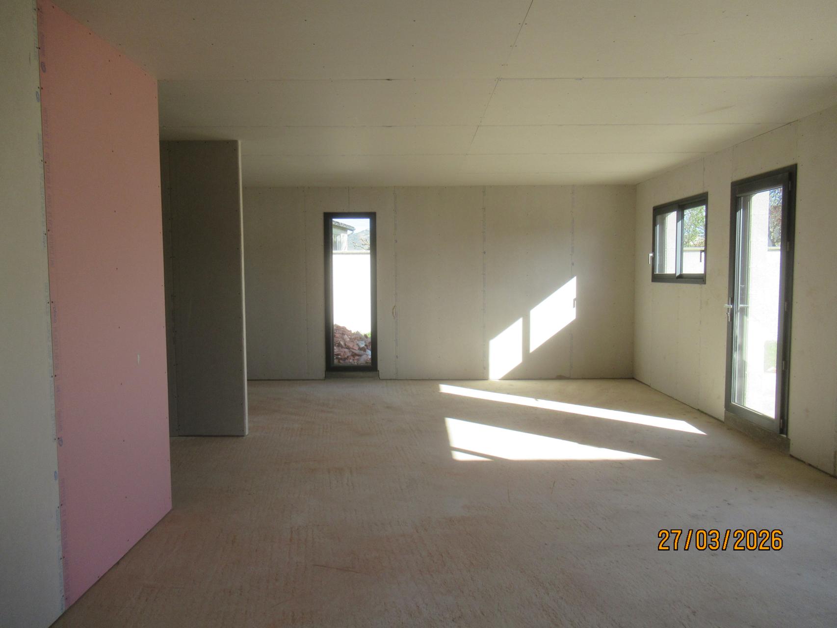 Mise en oeuvre des cloisons