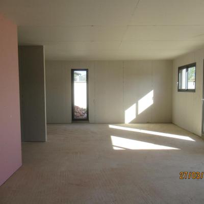 Mise en oeuvre des cloisons