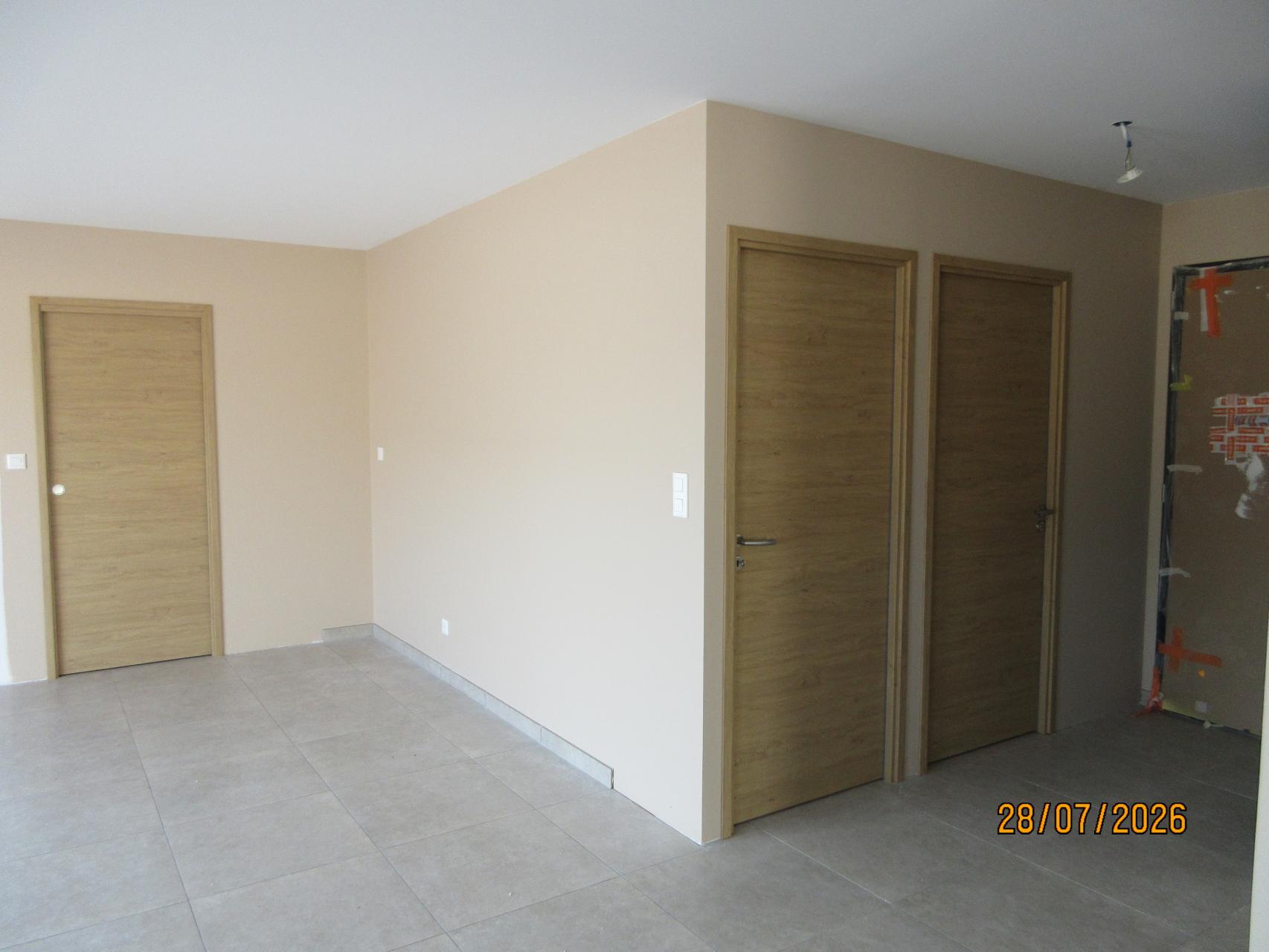 Pose des huisseries fin de chantier
