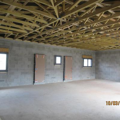 Pose des menuiseries extérieures