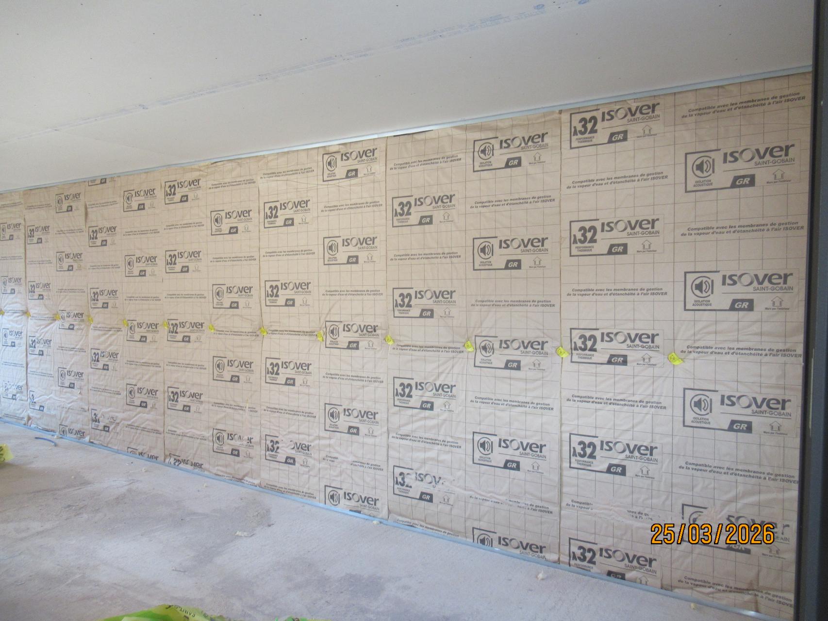 Doublage des murs périphériques