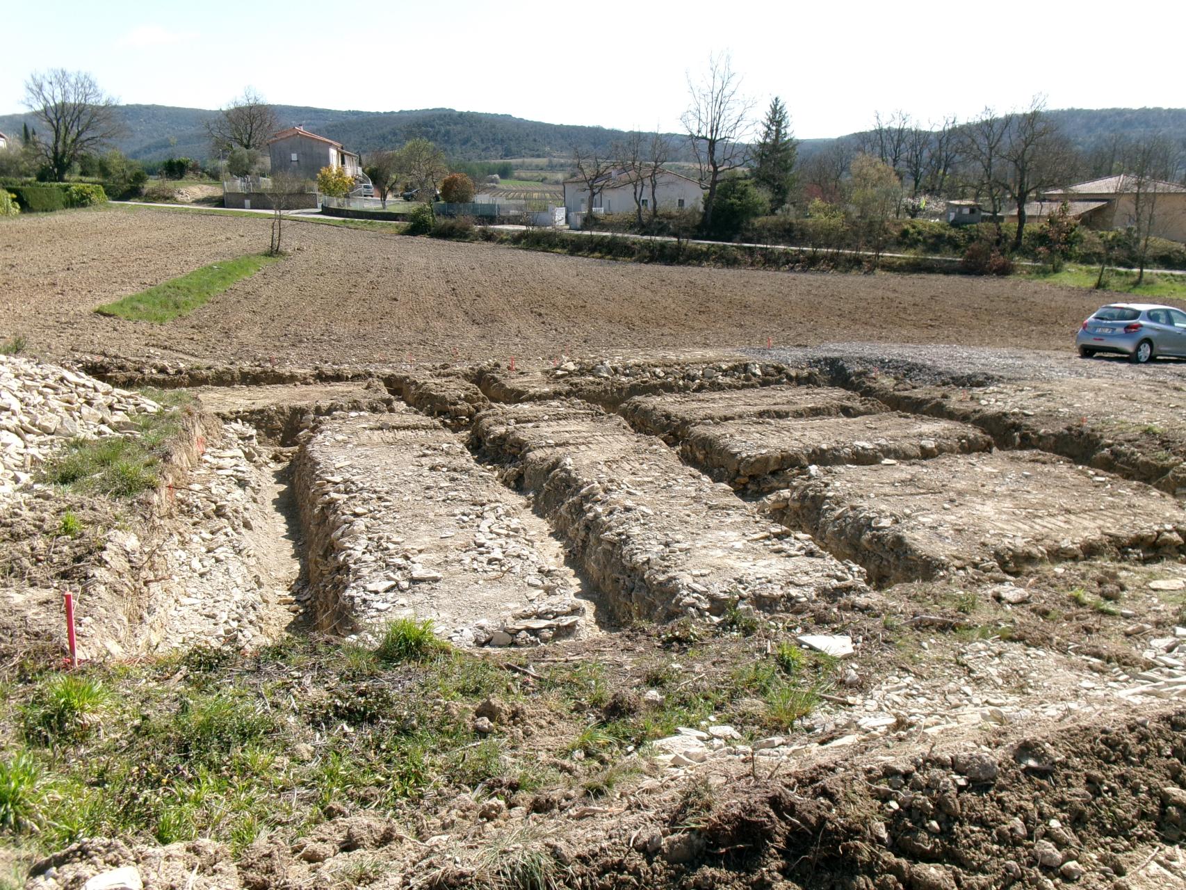 Ouverture des fouilles et ferraillage