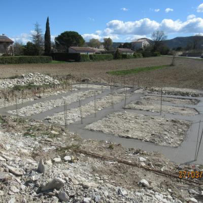 Coulage des fondations